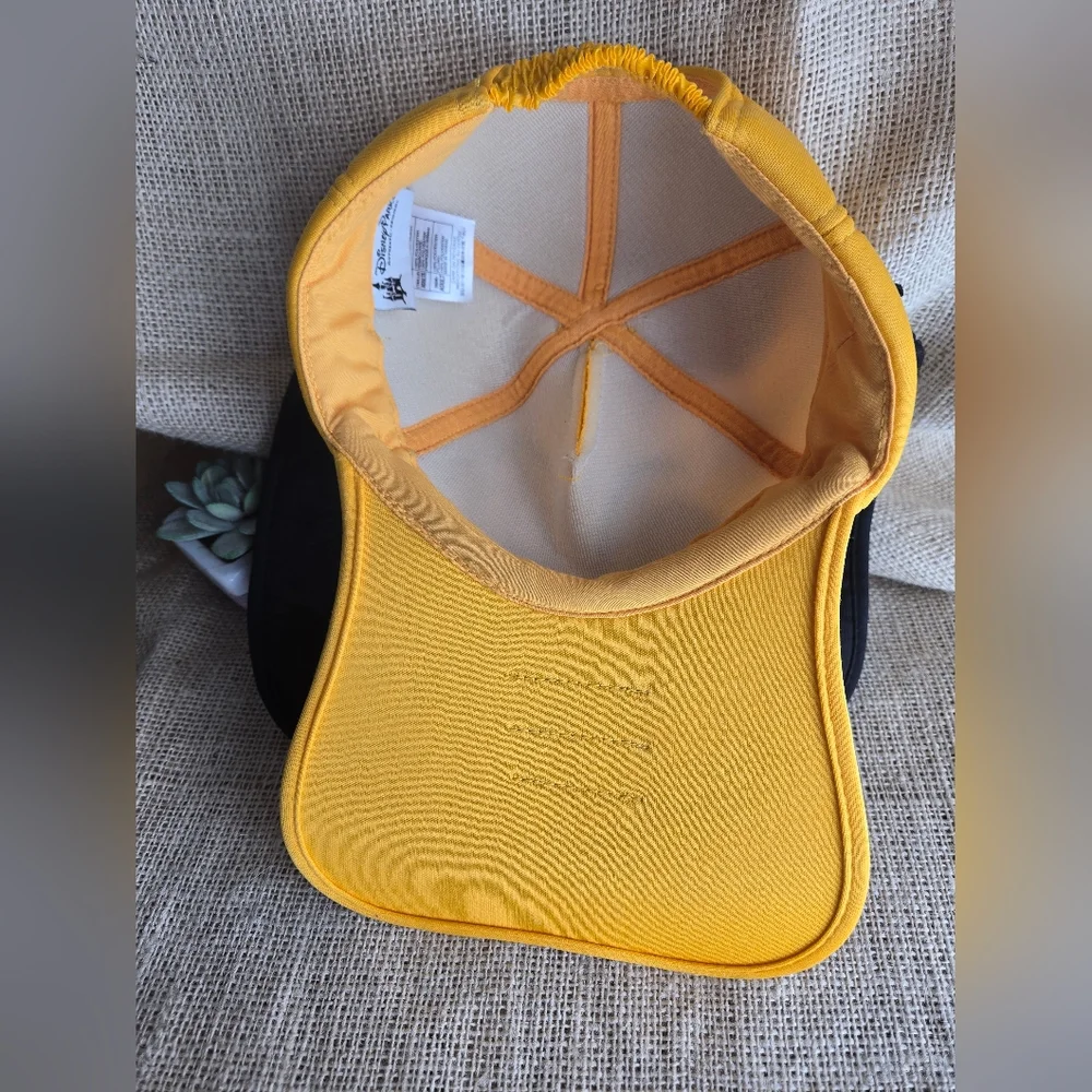 Disney Pluto Hat 3D Foam W/ Long Floppy Ears, Yellow. Great For Halloween